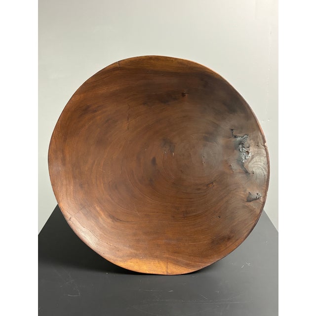 Mid-Century Modern Mid-Century African Tribal Jimma or Oromo Tripod Stool Side Table, 1960s For Sale - Image 3 of 18