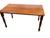 Authentic 19th century French provincial farm table crafted in warm cherry wood with beautiful natural patina and rustic...