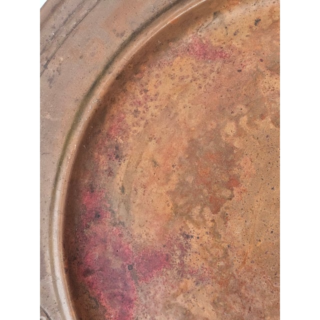 Roycroft Arts & Crafts Copper Charger – Hand‑Hammered, Mission Era 1900s For Sale - Image 17 of 17