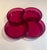 Magenta Pair of Vintage Dansk "Spiral" 4-Compartment Acrylic Trays by Gunnar Cyrén For Sale - Image 8 of 11