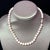 Akoya Pearl Necklace 14 Karat White Gold 7.5 mm Certified For Sale In New York - Image 6 of 13