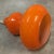 1970s Opaline Orange Ceiling Lamp, 1970s For Sale - Image 5 of 8