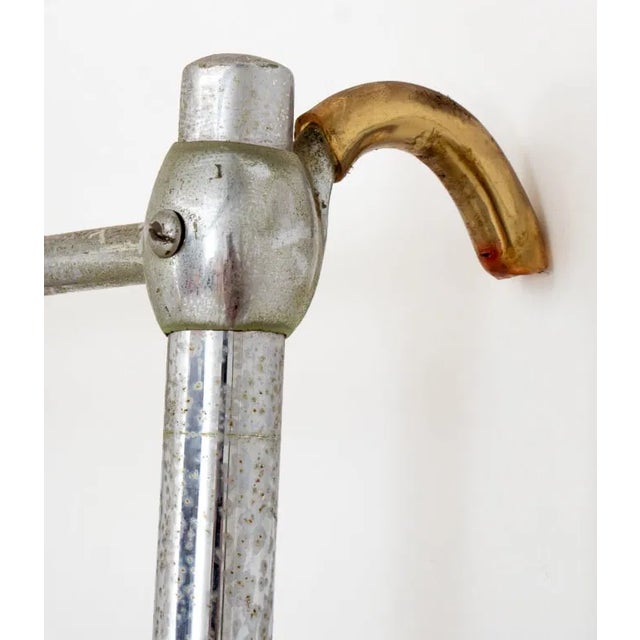 1930s Chrome Ships Library Ladders - a Pair For Sale - Image 9 of 11