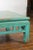 19th Century Chinese Qing Dynasty Low Kang Coffee Table with Custom Aqua Teal Lacquer For Sale - Image 10 of 13