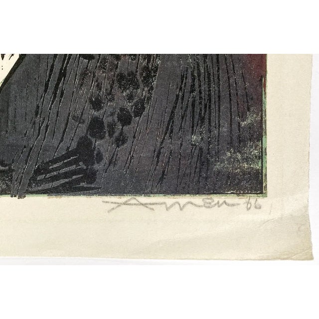 Irving Amen (1918-2011) "Rebecca," pencil signed, titled and noted as an AP. Amen commonly created Old Testament subject...