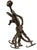 Surrealist Bronze Sculpture of a Woman and Alligator on Skates For Sale - Image 4 of 18