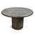Round Black Terrazzo Outdoor Dining Table For Sale In Los Angeles - Image 6 of 8