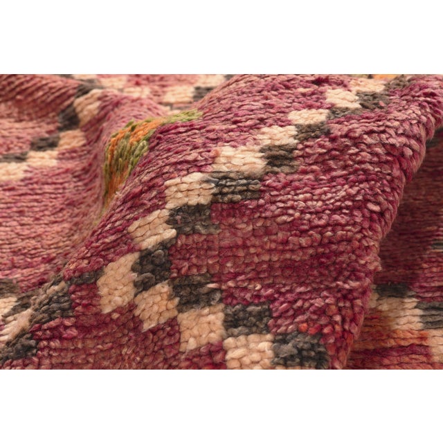 Vintage Boujad Moroccan Rug, 06'04 X 15'00 For Sale In Dallas - Image 6 of 10