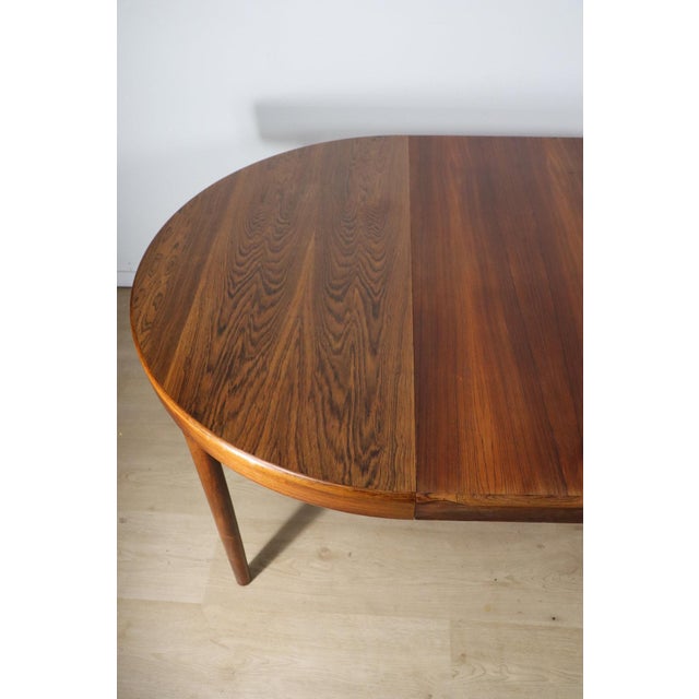 Danish Extendable Table in Rosewood by Harry Ostergaard for Randers Møbelfabrik, 1960 For Sale - Image 9 of 18