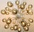 Italian 21st Century Nova Satin Brass Smoky Bubbles Murano Sputnik Chandelier by Fabio LTD For Sale - Image 3 of 4
