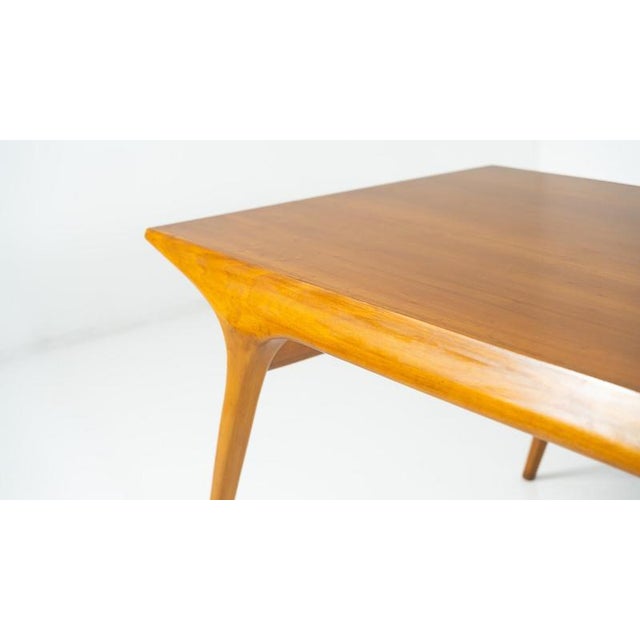 Large Mid-Century Walnut Dining Table from Carlo De Carli, 1950s For Sale - Image 16 of 18