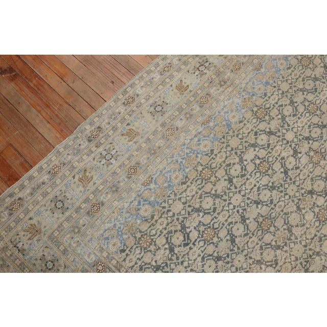 Zabihi Collection Antique Persian Tabriz Room Size Rug For Sale - Image 18 of 18