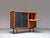 Italian Cabinet in Teak, Metal and Black Laminate, 1960s For Sale - Image 4 of 12