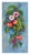 Wonderful mid century vertical still life with folk-art feel and vibrant colors by T. Tinney (American, 20th Century)...
