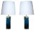 Murano Glass Lamps, Set of 2 For Sale