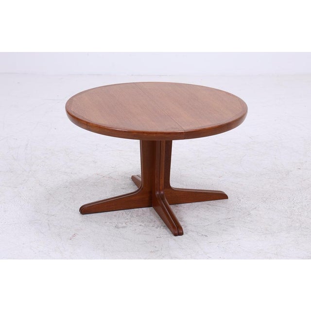 Mid-Century Danish Extendable Teak Coffee Table For Sale - Image 6 of 18
