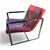 2 x Oscar lounge chair / Martin Haksteen / Harvink / red leather / very good condition / 1980s Height 77Width 66Depth...