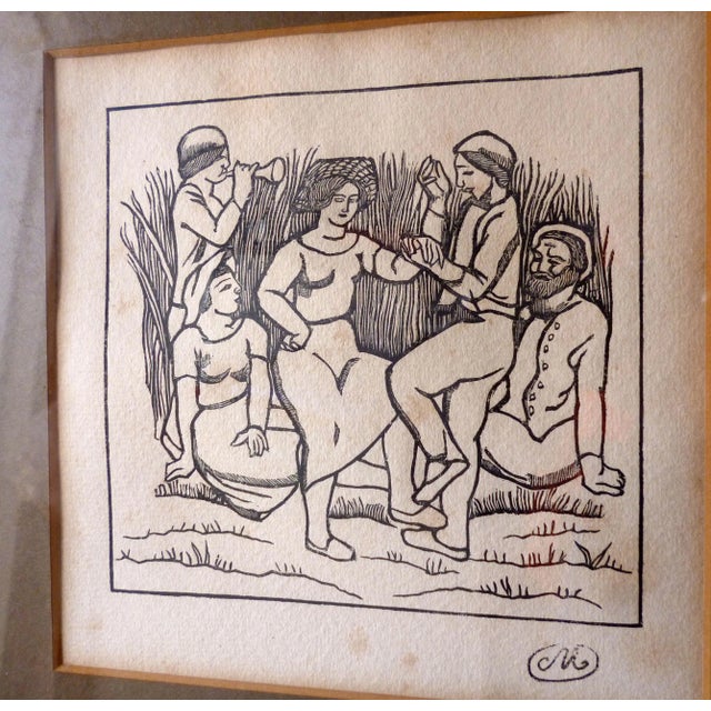 French Print Artwork Signed by Aristide Maillol For Sale - Image 3 of 8