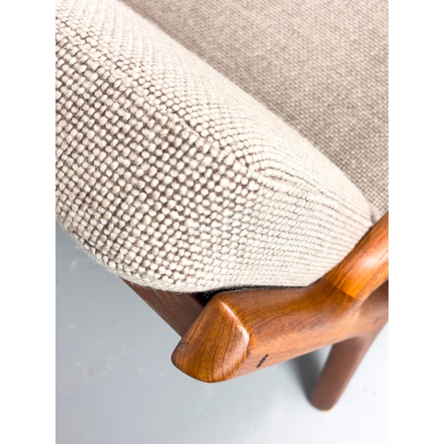 Teak 3-Seater Senator Sofa by Ole Wanscher for France & Søn, 1964 For Sale - Image 10 of 18