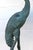 Metal Pair of Contemporary Verdigris Bronze Crane Sculptures, 21st Century Garden Statues For Sale - Image 7 of 18