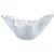 Vintage Venini Murano Fulvio Bianconi Gray Opalino Italian Art Glass Mid Century Sculptural Vase Bowl For Sale In Orlando - Image 6 of 6