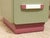 Mint Vintage Mint Green Writing Desk With Wood-Tone Details For Sale - Image 8 of 12