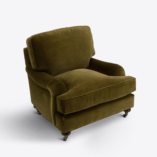 Moss Baxter Armchair from Pure White Lines For Sale - Image 4 of 7