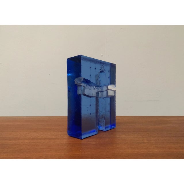 Vintage Swedish Glass Icon Series Godsend Sculpture by Bertil Vallien for Kosta Boda For Sale - Image 3 of 18