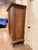 Rustic Antique Pine Armoire Cabinet With Paneled Doors and Plinth Base For Sale - Image 3 of 9