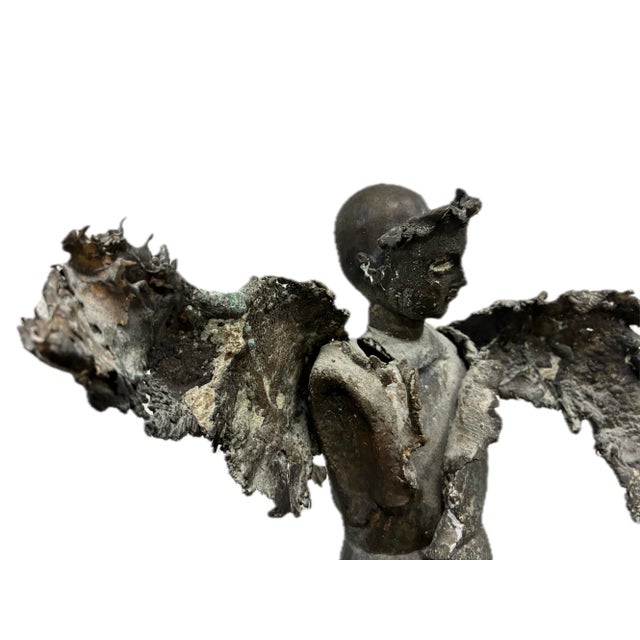 Black Sculpture by Simon Toparovsky For Sale - Image 8 of 9