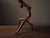 1970s Provençal Tripod Table Lamp in Olive Wood, 1970s For Sale - Image 5 of 12