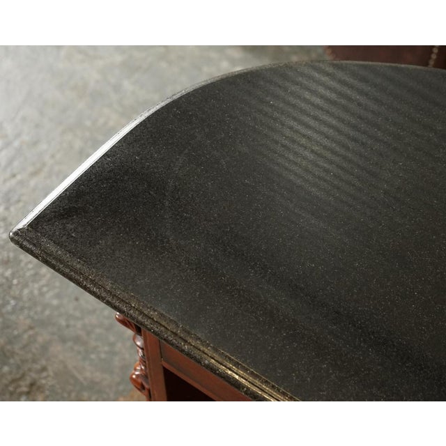 American Bar with Granite Top & Barstools in the style of Howard & Miller For Sale - Image 17 of 18