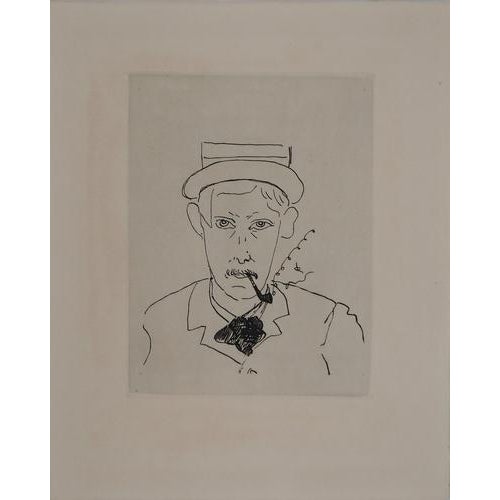 Maurice De Vlaminck, Left Bank, Derain, Original Engraving For Sale - Image 6 of 6