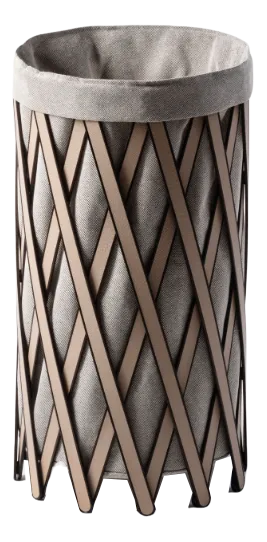 Leather Safari Laundry Basket