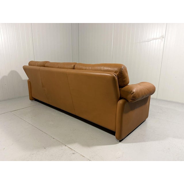 Leather Coronado Sofa by Tobia & Afra Scarpa for B&B, Italy, 1970s For Sale - Image 17 of 18