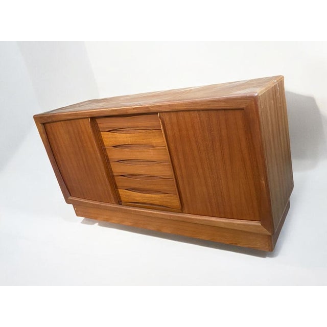 Mid-Century Sideboard with 6 Drawers from Dyrlund, Denmark, 1960s For Sale - Image 5 of 18