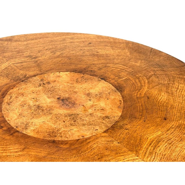 A Very Good Quality And Particularly Attractive Mid 19th Century William IV Period Pollard, Or Burr, Oak Occasional Lamp...