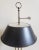 1970s 1972 Chapman Solid Brass Bouillotte Lamp With Tole Shade For Sale - Image 5 of 10