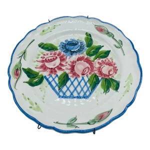 Italian Hand Painted Decorative Plate