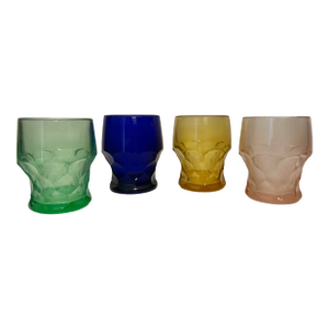 20th Century Tumbler Glasses- Set of 4