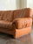 Orange Vintage 1970's Italian Sofa by Sergio Ribolta for Linea Valentini For Sale - Image 8 of 11