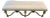 Vintage Ivory Bench For Sale