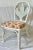 Late 20th Century Vintage Palm Beach Regency Braided Rattan Dining Chairs With Palm Leaf Motif - Newly Painted - Set of 6 For Sale - Image 5 of 11