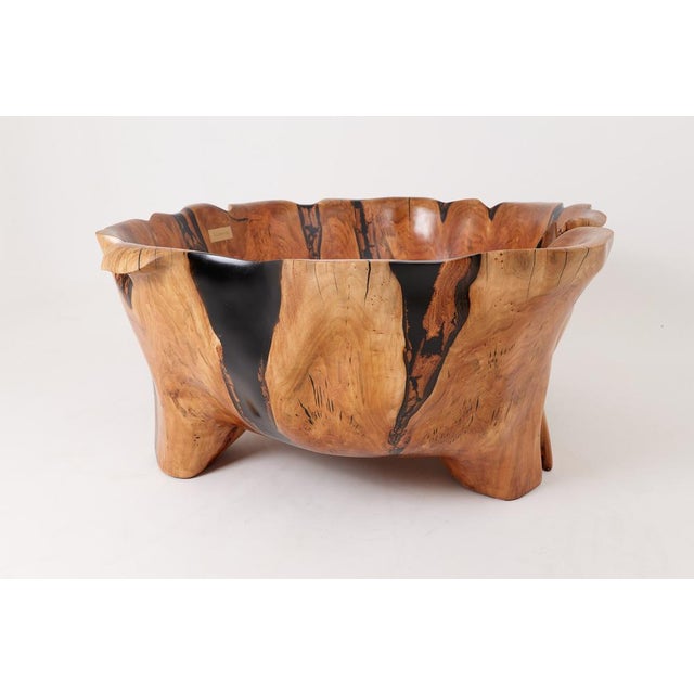 Live Edge Bathtub in Wood by Logniture For Sale - Image 13 of 18