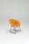 Metal Diamond Chair in Yellow Upholstery by Harry Bertoia for Knoll International, 1950s For Sale - Image 7 of 18