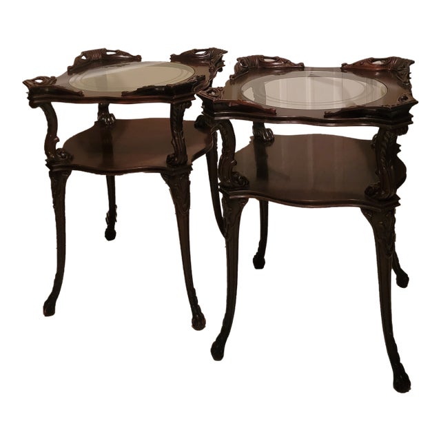 Mid 20th Century Side Tables Louis XV by Adam Always - a Pair For Sale