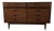 Mid Century Modern Lowboy Dresser With Six Drawers For Sale
