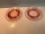Vintage Tiffin Pink Depression Glass Bowls With Attached Plates- a Pair For Sale - Image 9 of 9