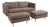 Conseta Two-Seater Sofa in Fabric with Ottomans from COR, Set of 3 For Sale