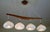 A Swedish hanging lamp produced during the 1960s, combining warm natural materials with softly sculptural glass forms...